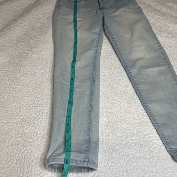 Madewell Light Blue Skinny Jeans High-Waisted - Picture 8 of 14